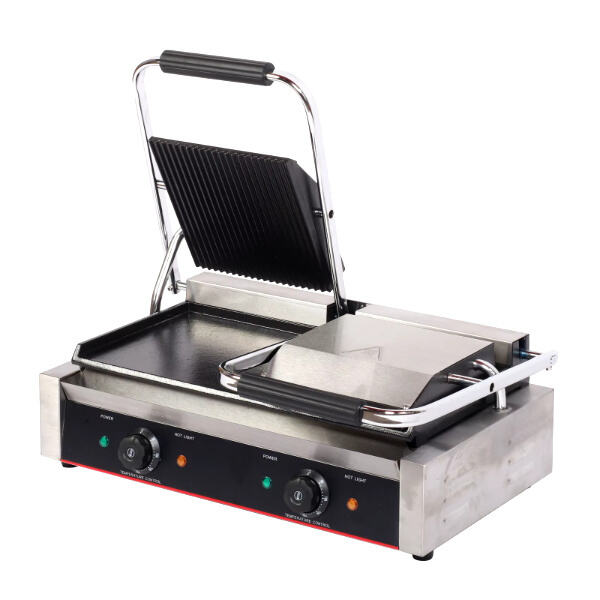 Keep your kitchen clean with the easy-to-clean surface of an electric frying pan.