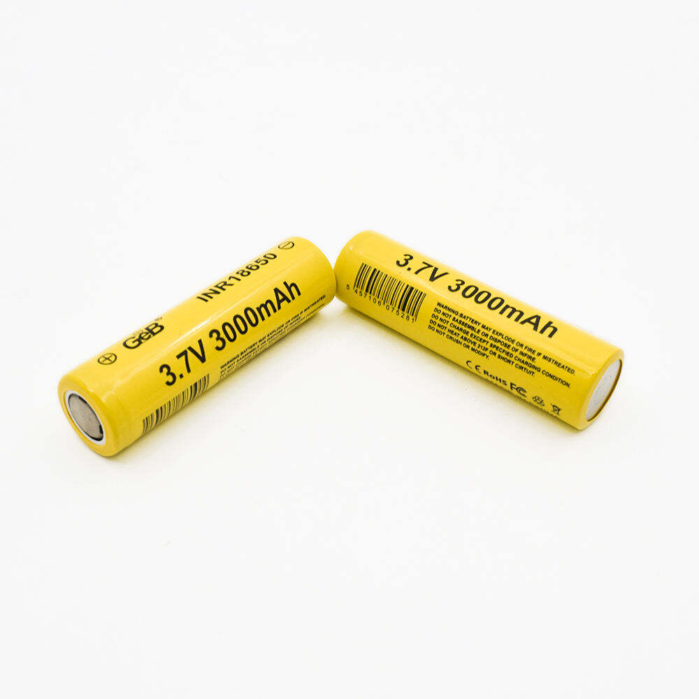 Wholesale Deep cycle rechargeable lithium ion battery cell 3.7 v 18650 battery 3000 mah lithium ion batteries