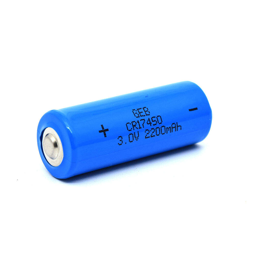 GEB Customize high power CR 17450 3v 2200mAh rechargeable Li-ion battery battery 3.0v 2200mah battery