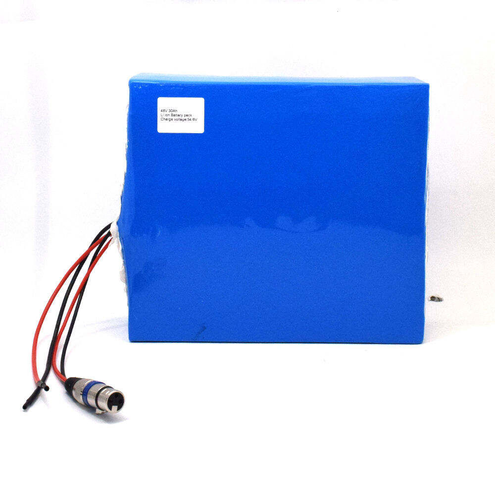 GEB 18650 48V 30Ah PVC Battery Pack customizable with stage lamp lithium rechargeable battery