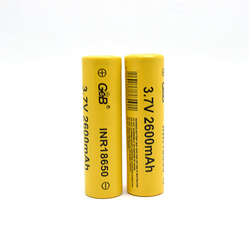 Rechargeable Battery 18650 3.7v 2600mAh Lithium-ion Battery 18650 li Ion Battery Cell for Strong Light flashlight