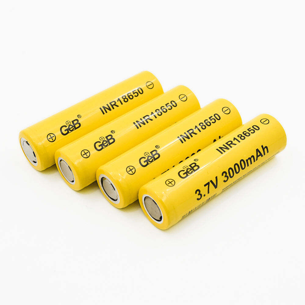 Wholesale Deep cycle rechargeable lithium ion battery cell 3.7 v 18650 battery 3000 mah lithium ion batteries