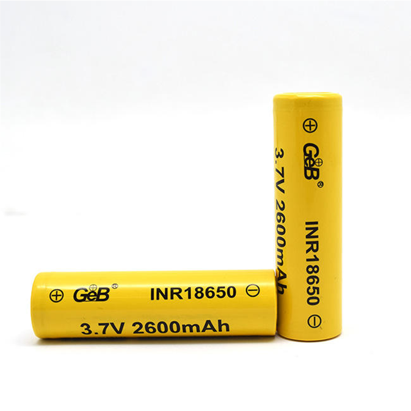 Rechargeable Battery 18650 3.7v 2600mAh Lithium-ion Battery 18650 li Ion Battery Cell for Strong Light flashlight