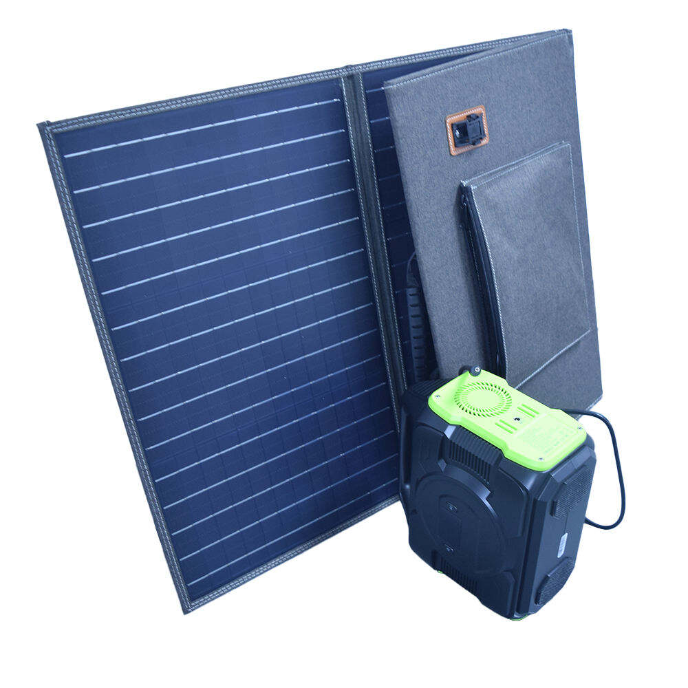 300w outdoor power station lifepo4 portable solar generator 110v outdoor power station energy storage battery With solar panel