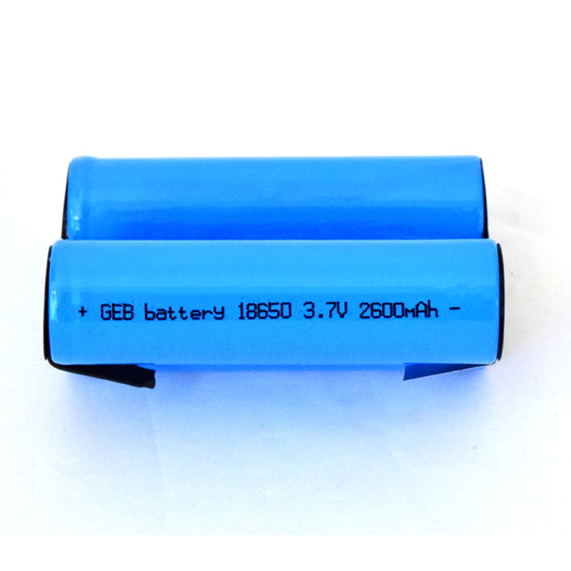 Customize High Capacity Flat head battery 18650 3.7V 2600mAh Li-ion battery 18650 3.7 V 2600 mAh Li ion Battery cell