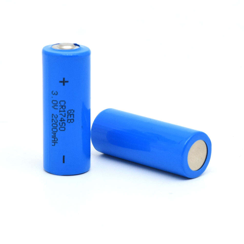 GEB Customize high power CR 17450 3v 2200mAh rechargeable Li-ion battery battery 3.0v 2200mah battery