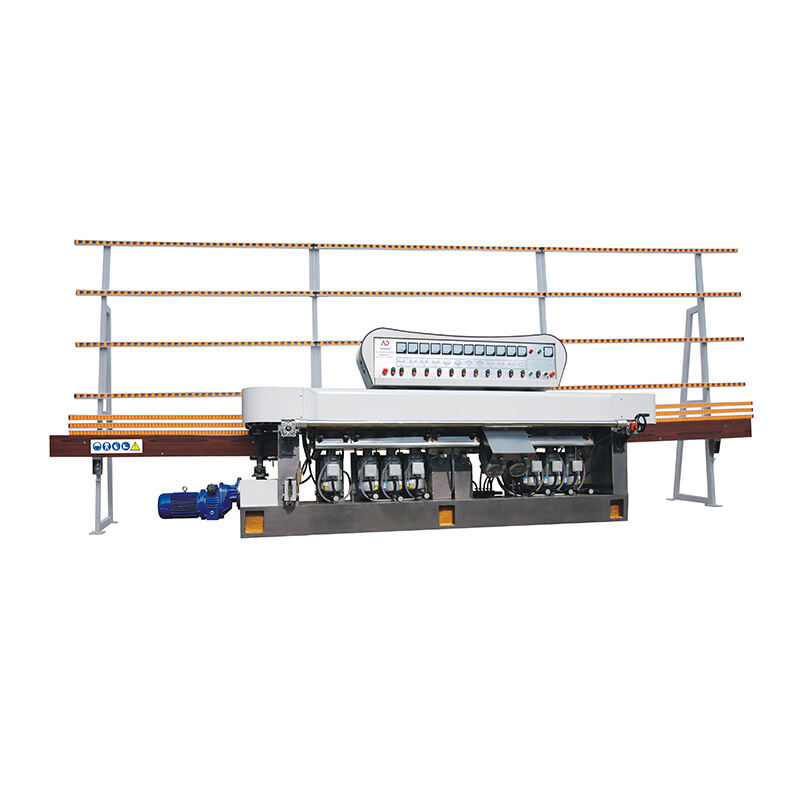 11 Motors Straight Line Beveling Glass Edging Machine