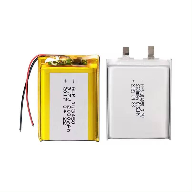 Customized Rechargeable Lithium Polymer Battery Cell 103450 3.7v digital batteries cellphone bluetooth lipo battery