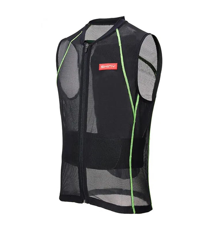 Elevate Your Safety Gear Collection with Shiny Sports Back Protector