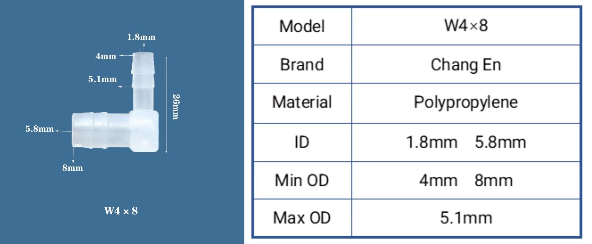 Chang En Variable diameter elbow PP Right angle elbow Reducing joint 2-way manufacture