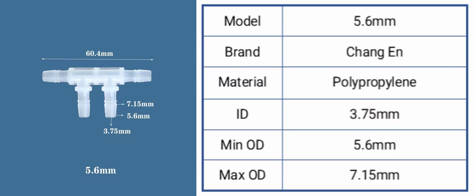 Chang En Side cross joint Plastic socket Multi way connector Food grade accessories manufacture