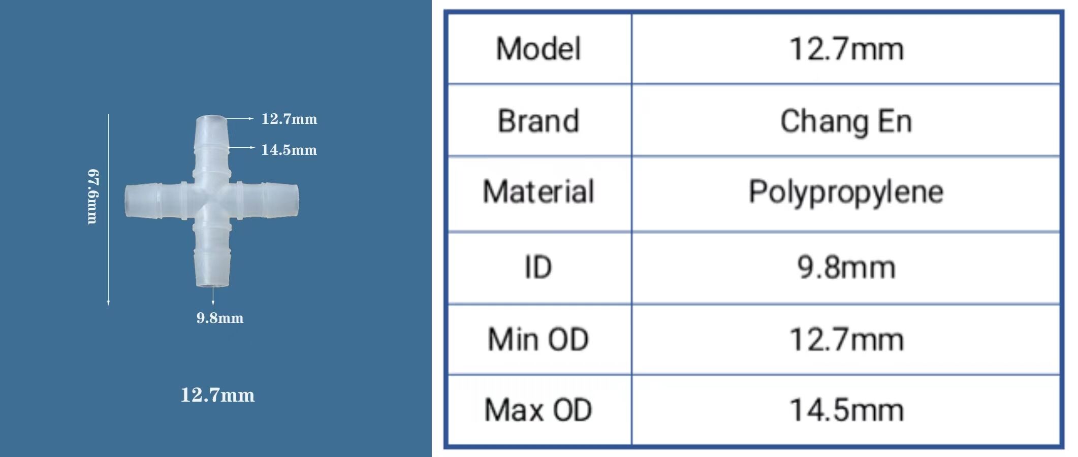 Plastic cross Plastic joint multi way cross Corrosion-resistant and high-temperature cross four way supplier