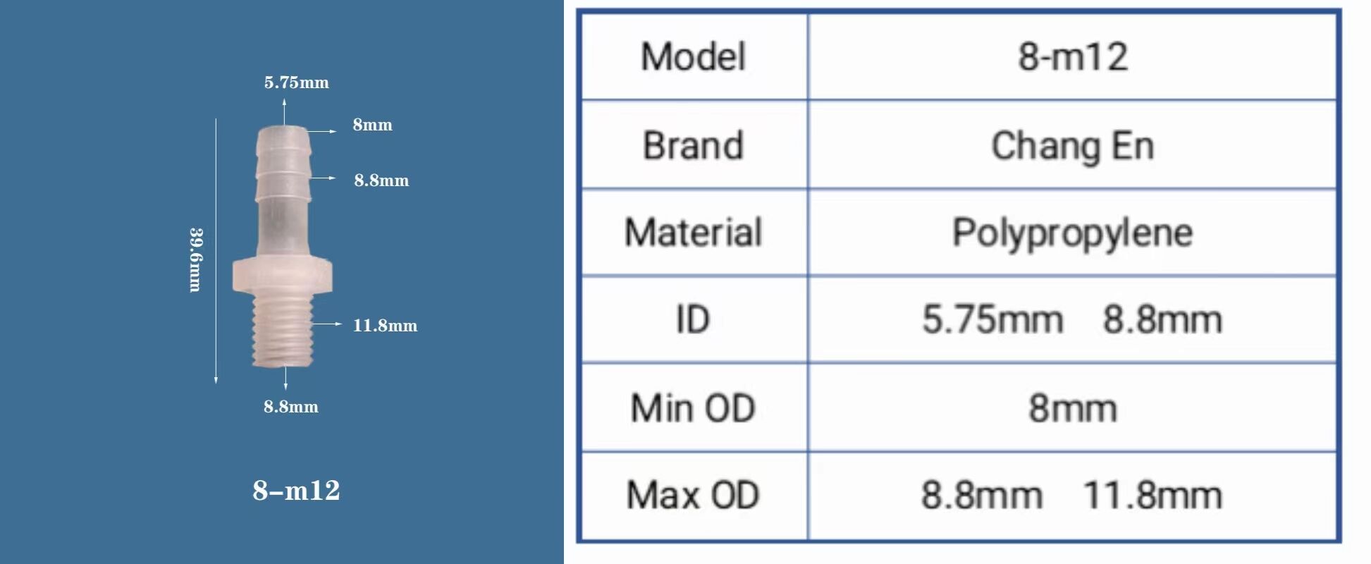 Chang En National standard thread Outer Wire Direct Pagoda M thread coarse thread supplier