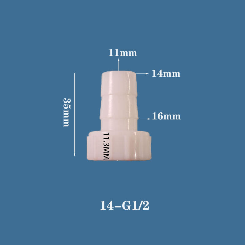 12-G1/2L Straight type pipe tube ID 12mm to G1/2 Internal thread water pipe hose connector manufacture