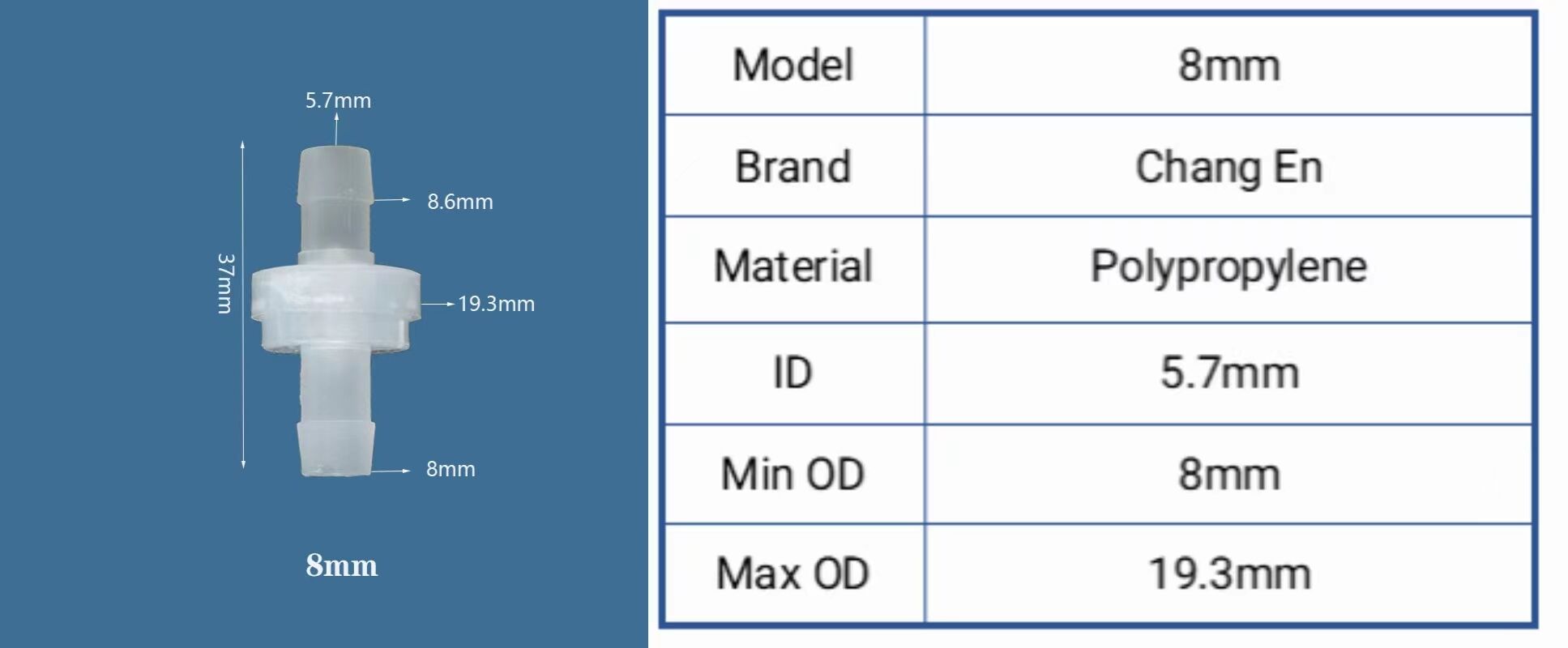 Wholesale plastic micro spring one way none return check valves supplier