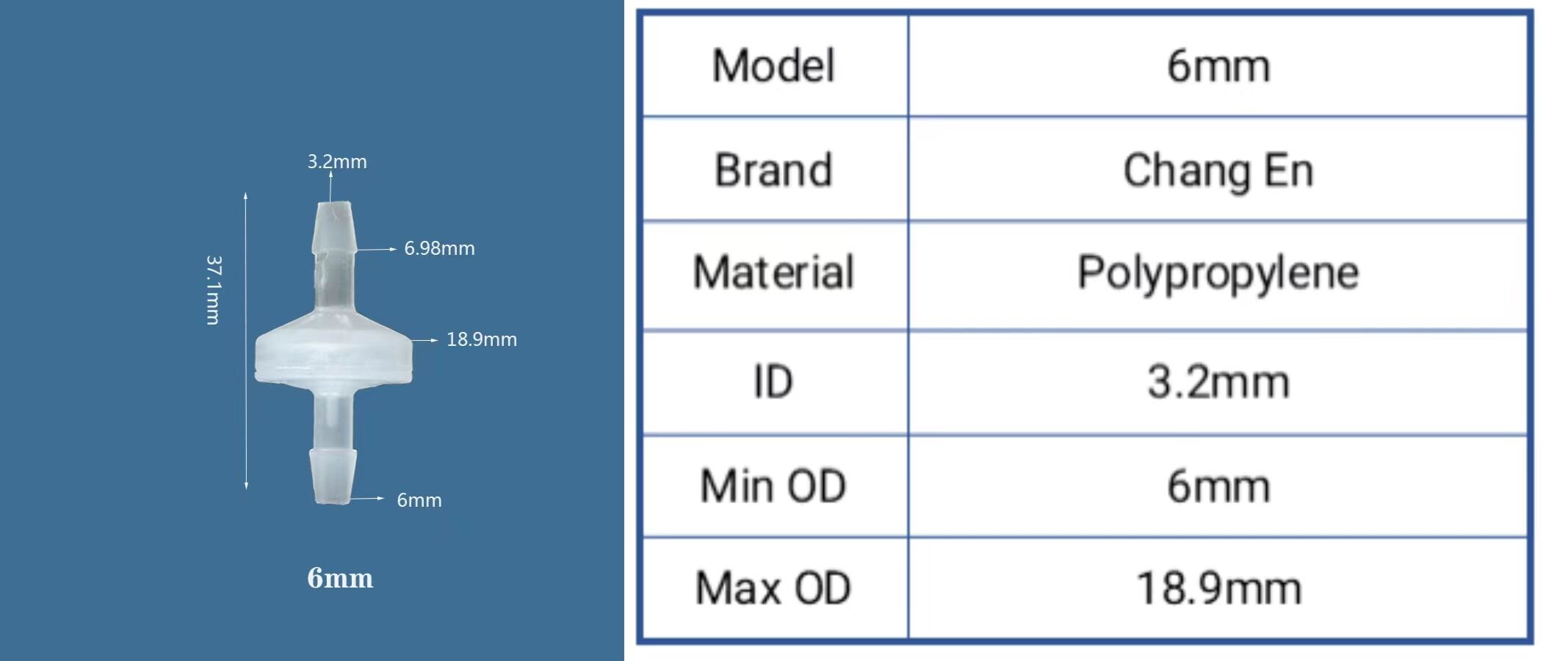 Wholesale plastic micro spring one way none return check valves supplier