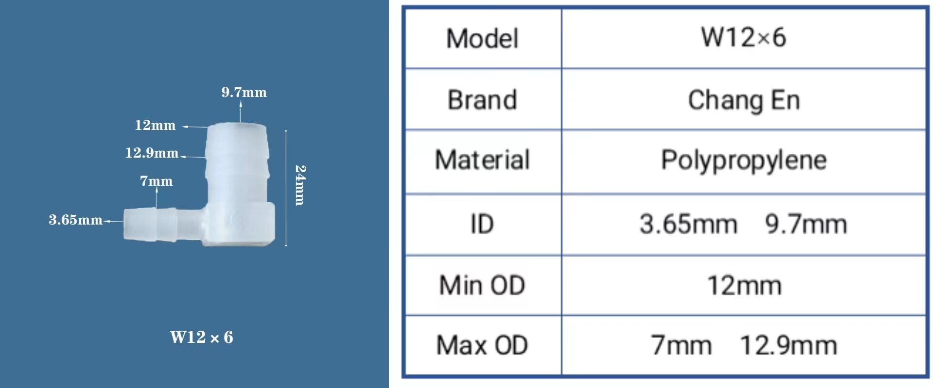 Chang En Food grade joints Right angle 2-way Variable diameter right angle elbow factory