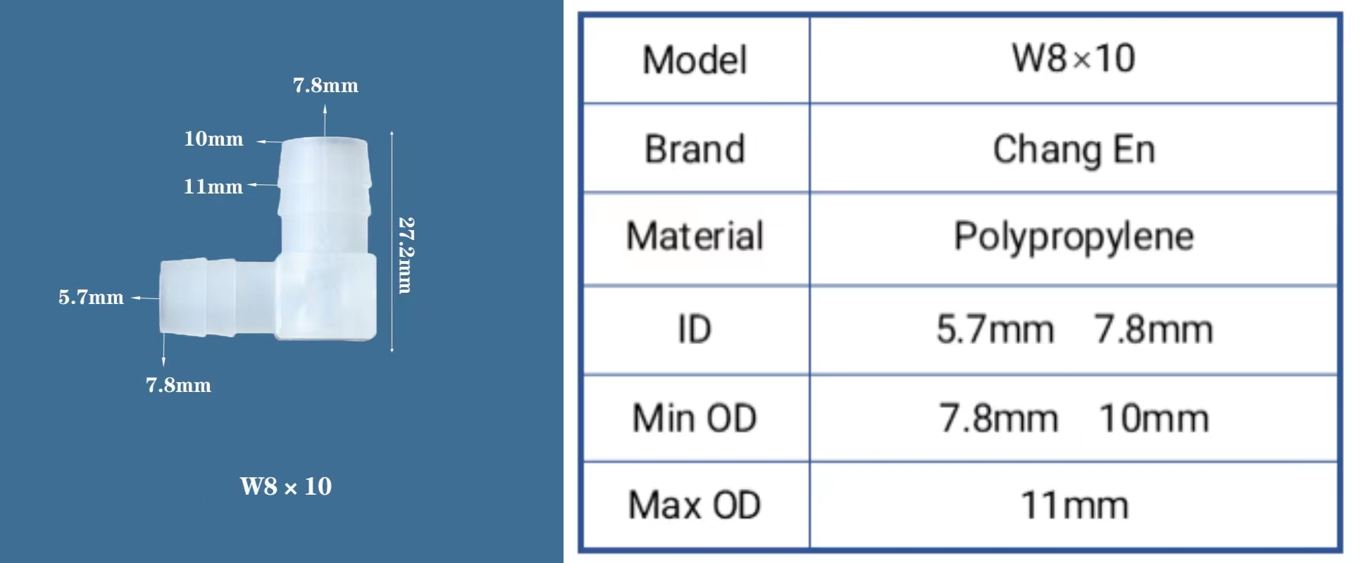 Chang En Food grade joints Right angle 2-way Variable diameter right angle elbow supplier