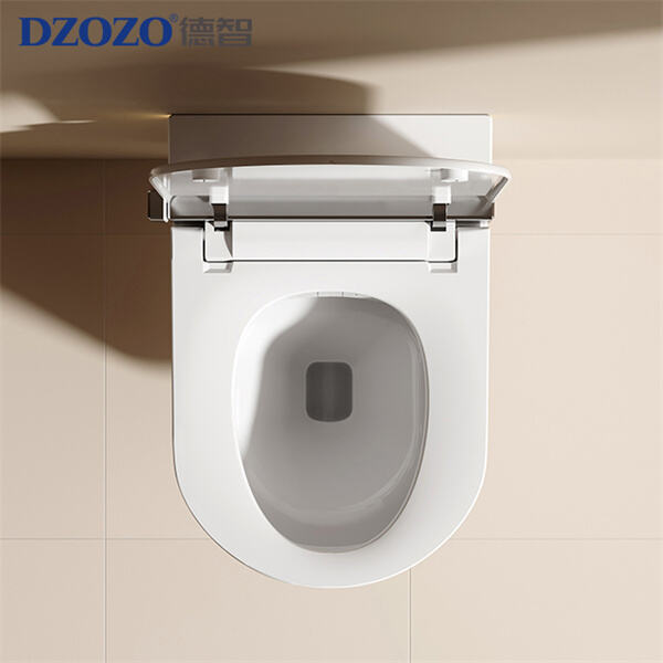 Go for a Wall Hanging Commode