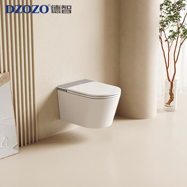 Wall-mounted toilets with tanks are designed to be less prone to clogs, and the exposed tank makes maintenance a breeze.