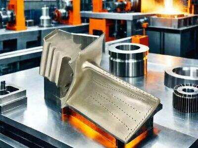 Material selection for turbine blades takes high-cycle stress into account