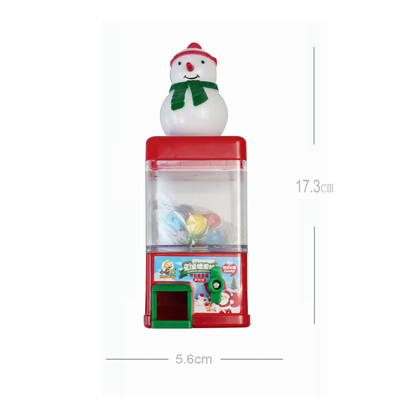 Kids Love Filling Their Treat Bags with Snowman Dispenser