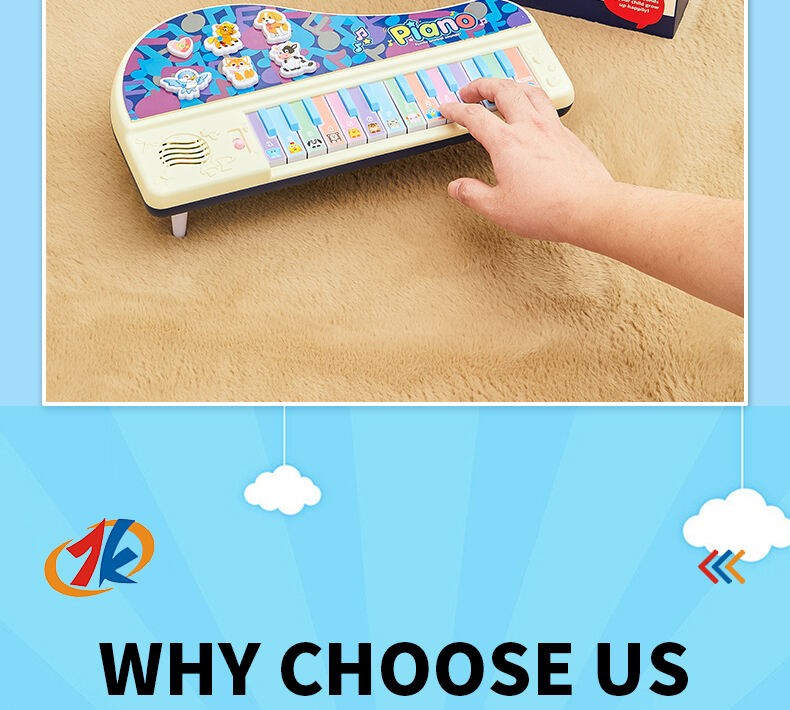 2024 new children's baby toys music piano instrument kids music electronic organ details