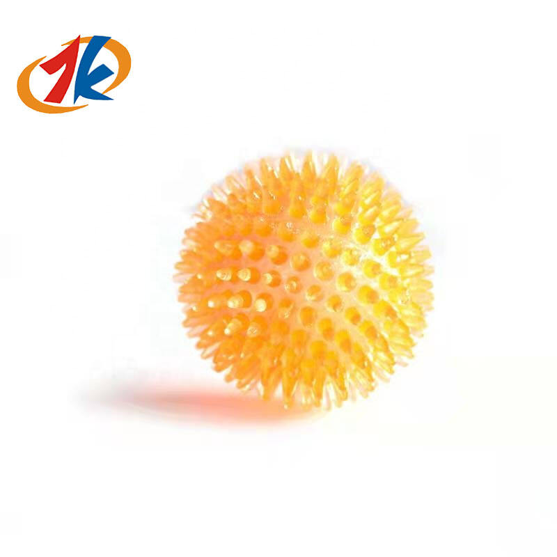 2024 new multi-color pet toy training ball interact teeth cleaning natural rubber durable giggle ball pet supplies pet toy factory