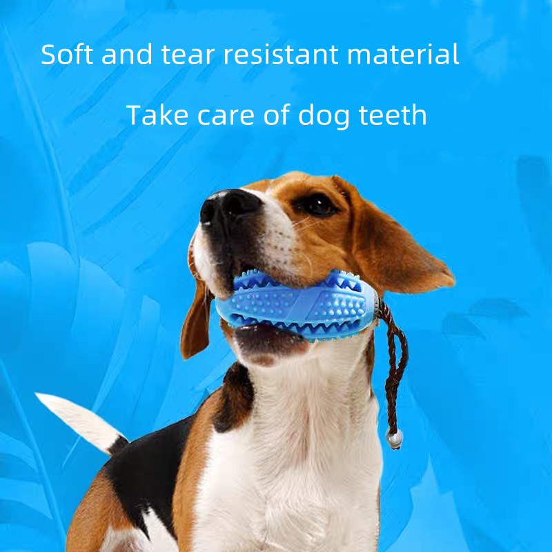 2024 new multi-color pet toy training ball interact teeth cleaning natural rubber durable giggle ball pet supplies pet toy factory