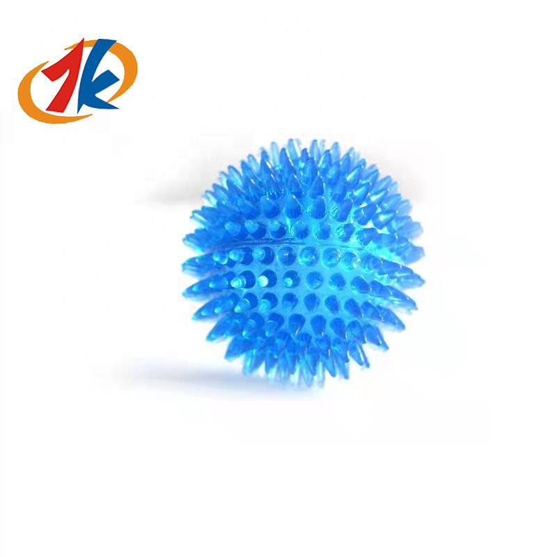 2024 new multi-color pet toy training ball interact teeth cleaning natural rubber durable giggle ball pet supplies pet toy supplier