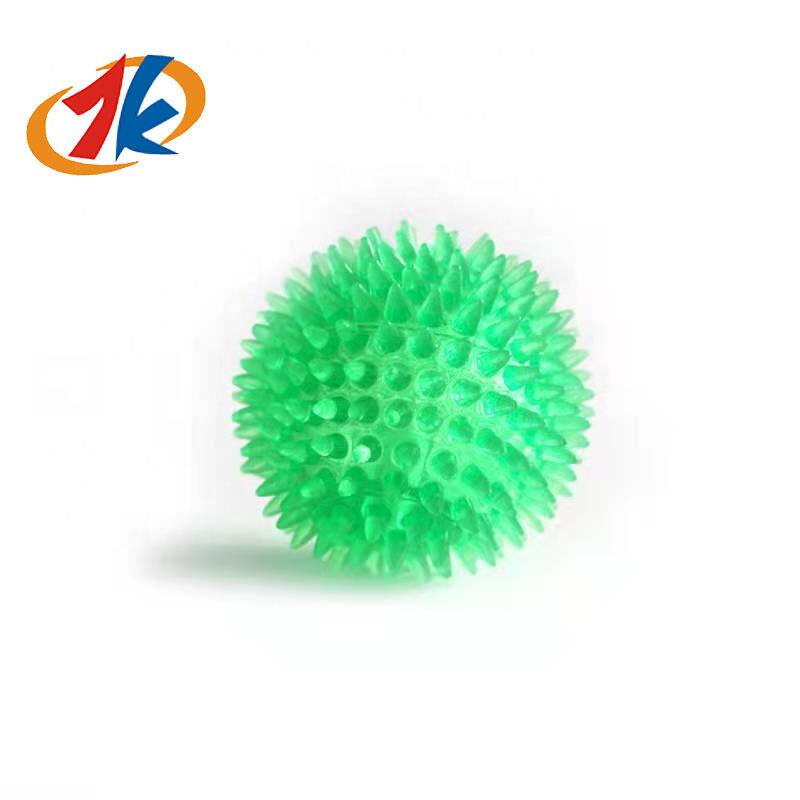 2024 new multi-color pet toy training ball interact teeth cleaning natural rubber durable giggle ball pet supplies pet toy supplier