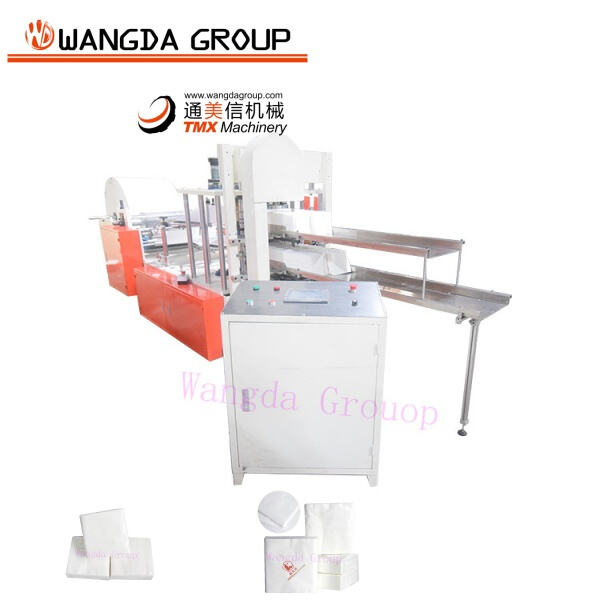Comparing prices of different napkin manufacturing machines.