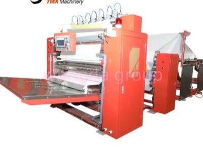 Machine speed and efficiency in napkin paper production