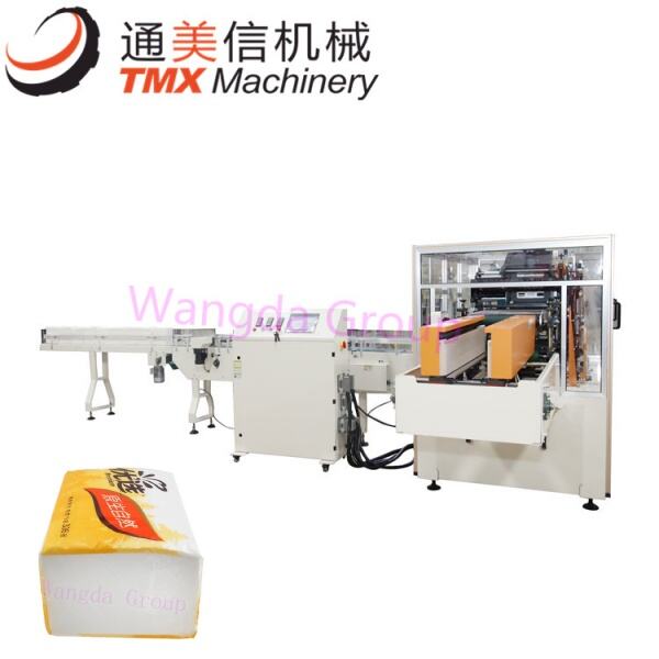 Say goodbye to manual packing with automatic facial tissue packing technology.