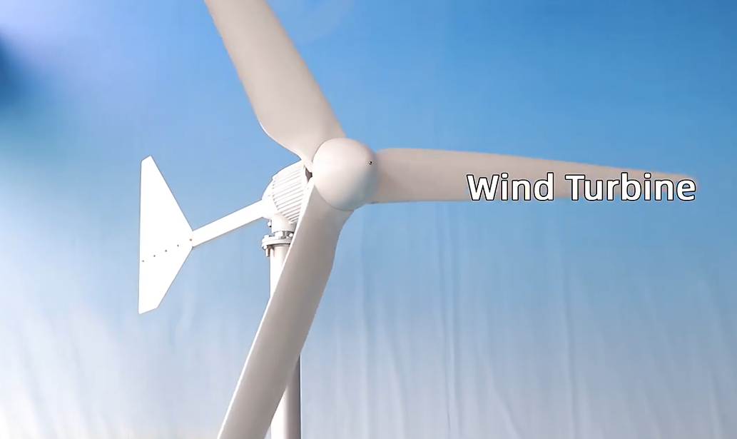 SMARAAD 2023 Hot selling wind turbines display.Horizontal axis and vertical axis are available