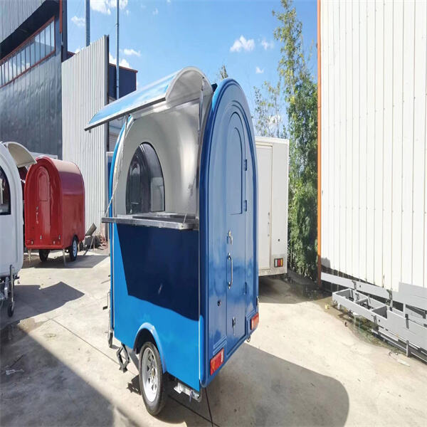 Mobile Food Truck Cooking