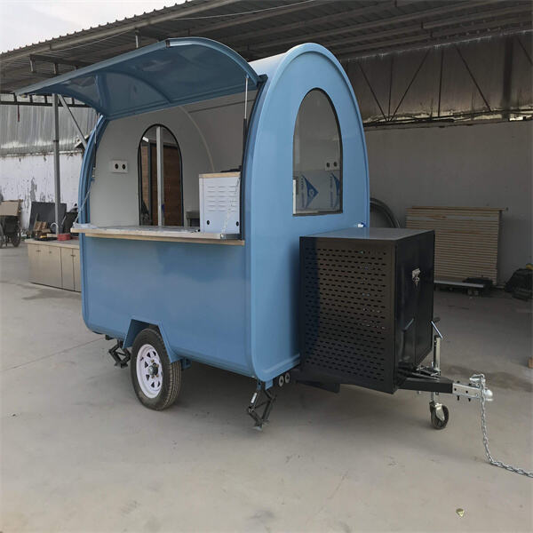 Our Food Trailer Brings the Heat with Our Grill and Stove