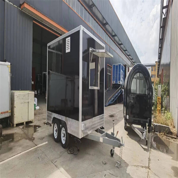 Ready to hit the road with our fully equipped BBQ food trailers