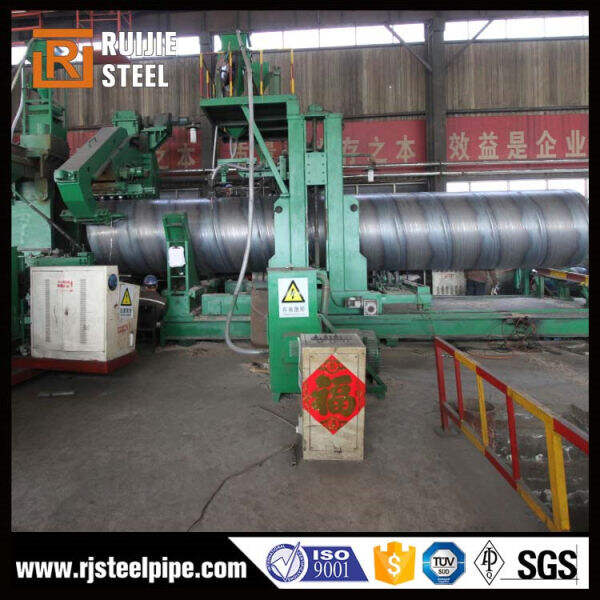 Customized spiral welded pipes for specific requirements