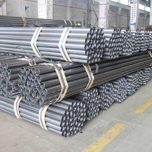 The advantages of mild steel for pipes.