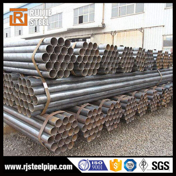 The numerous sizes and configurations of black pipe tube for a variety of applications.