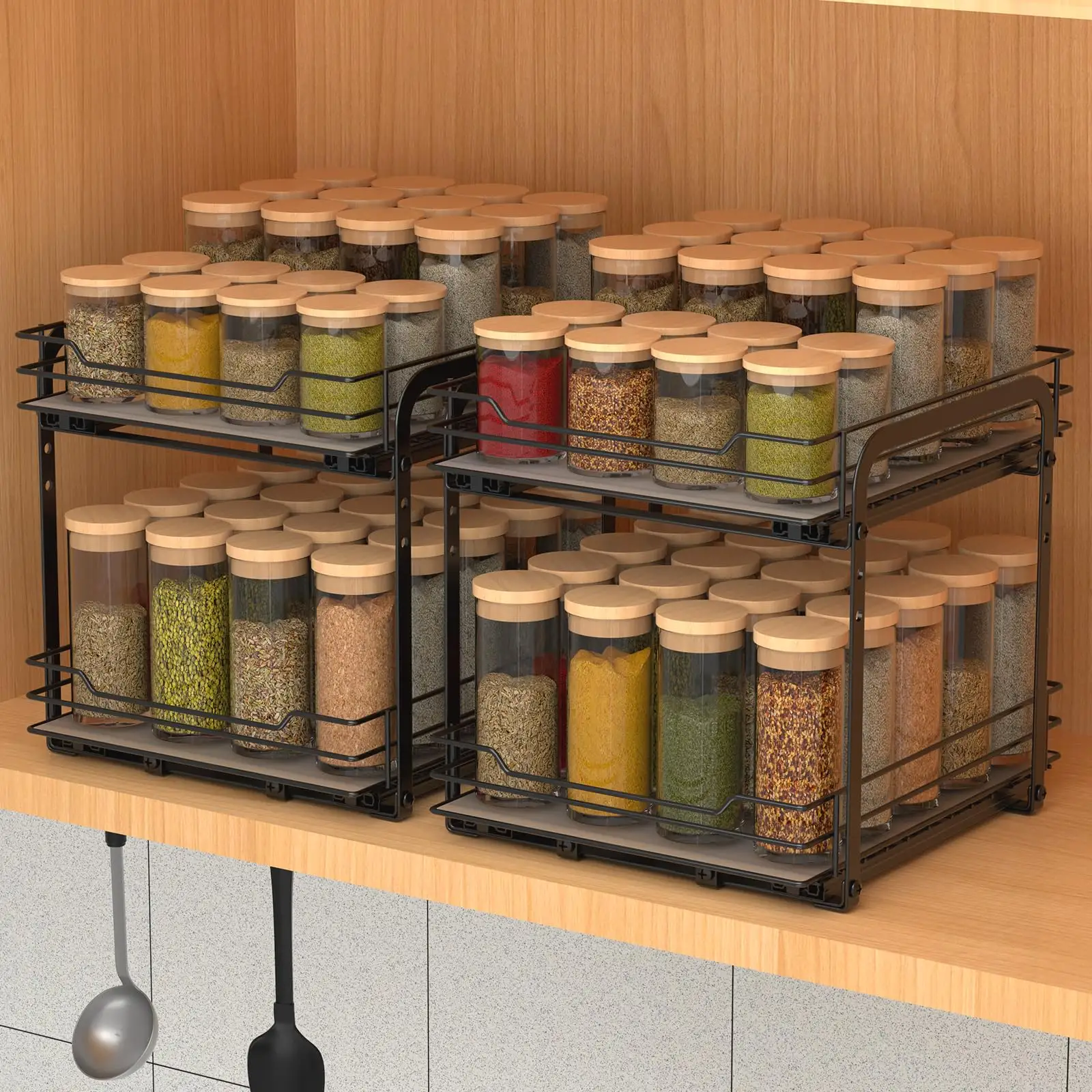 Optimal Spice Organization | Spices Rack by Floor Guard