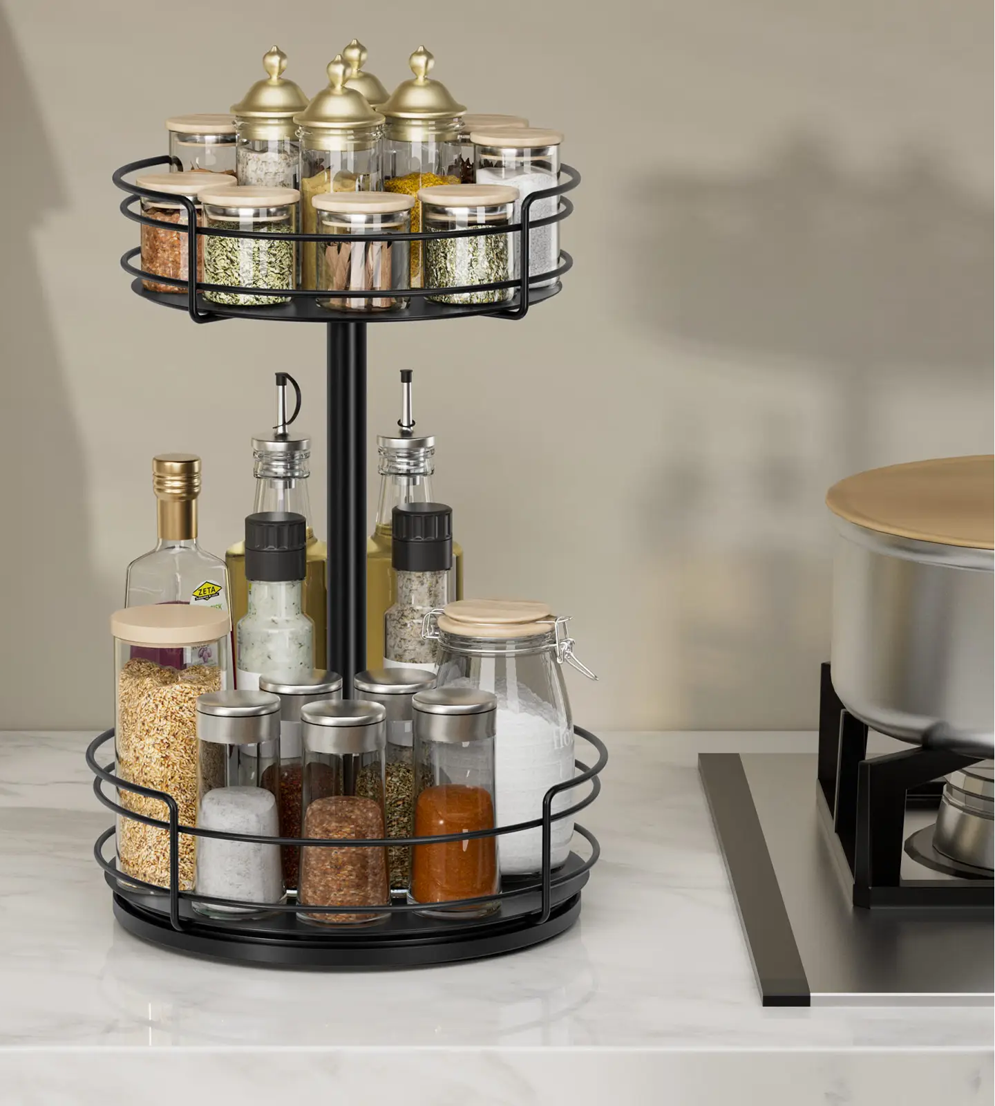 Floor Guard Spice Racks: Ideal for Every Culinary Space