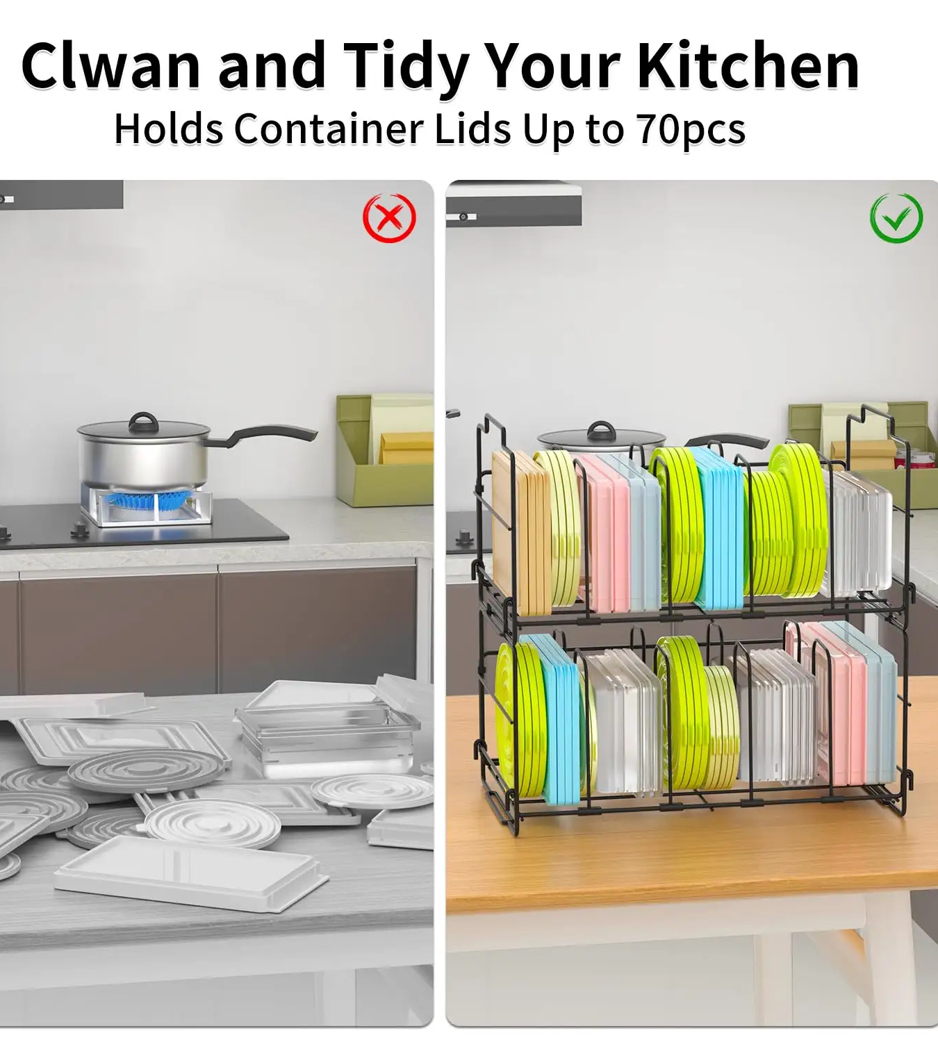 Create a Neat Kitchen with Floor Guard’s Racks