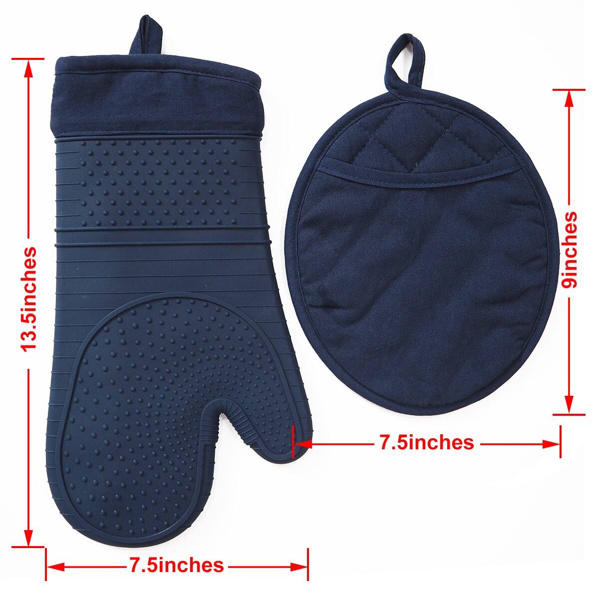 Premium Oven Mitt & Pot Holder Set for Safe and Easy Cooking supplier