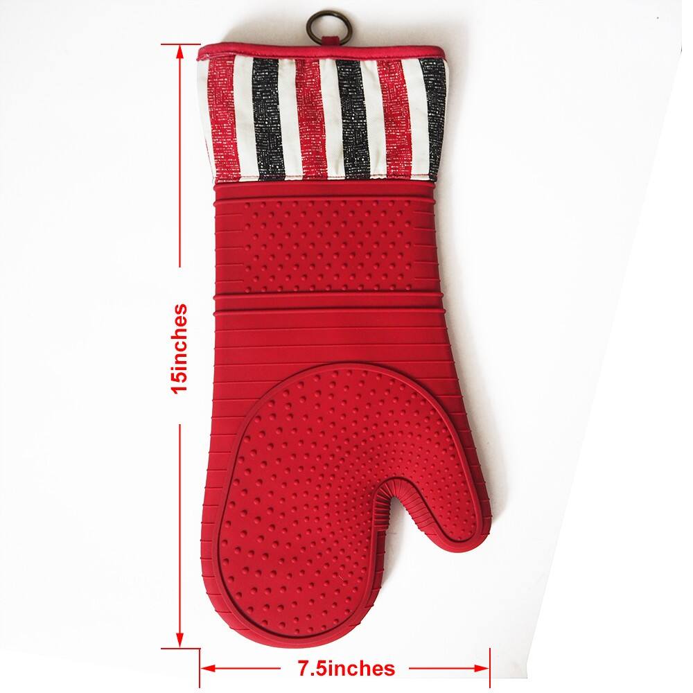 Durable Silicone Oven Mitt for Safe and Comfortable Handling manufacture