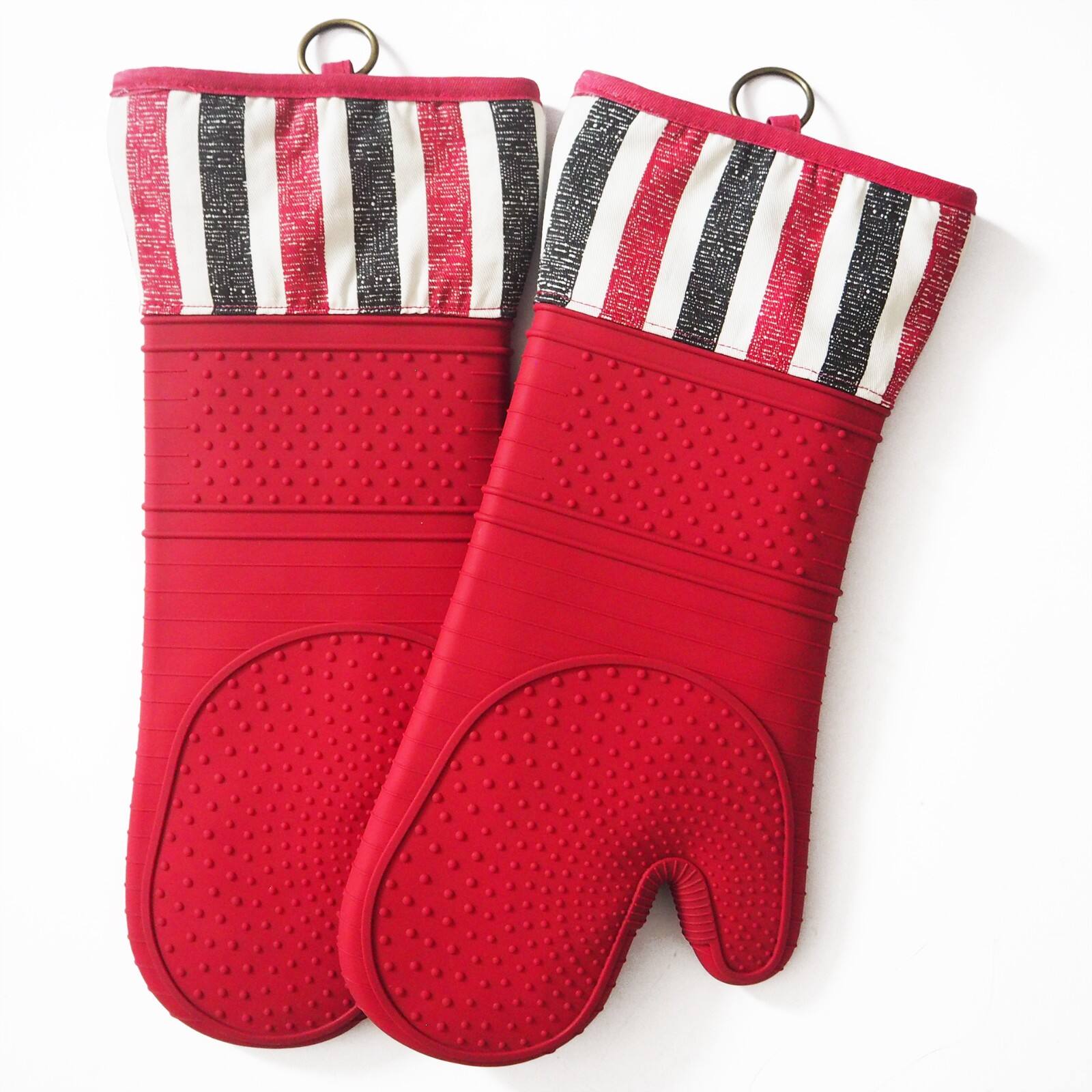 Durable Silicone Oven Mitt for Safe and Comfortable Handling details