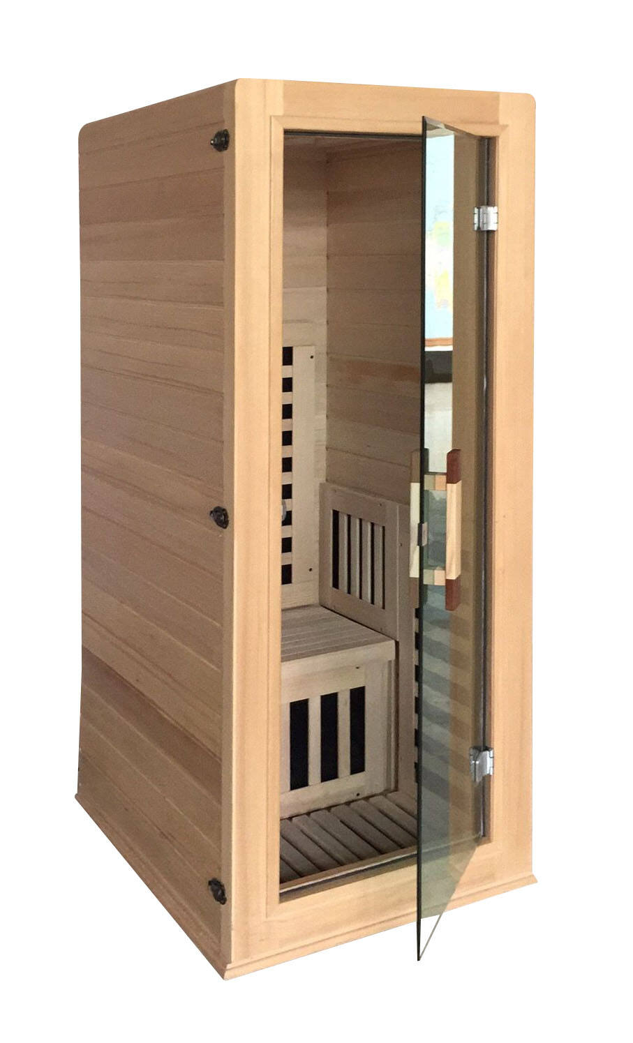 2024 Vhealth Special Offer One Person Far infrared Sauna Room factory