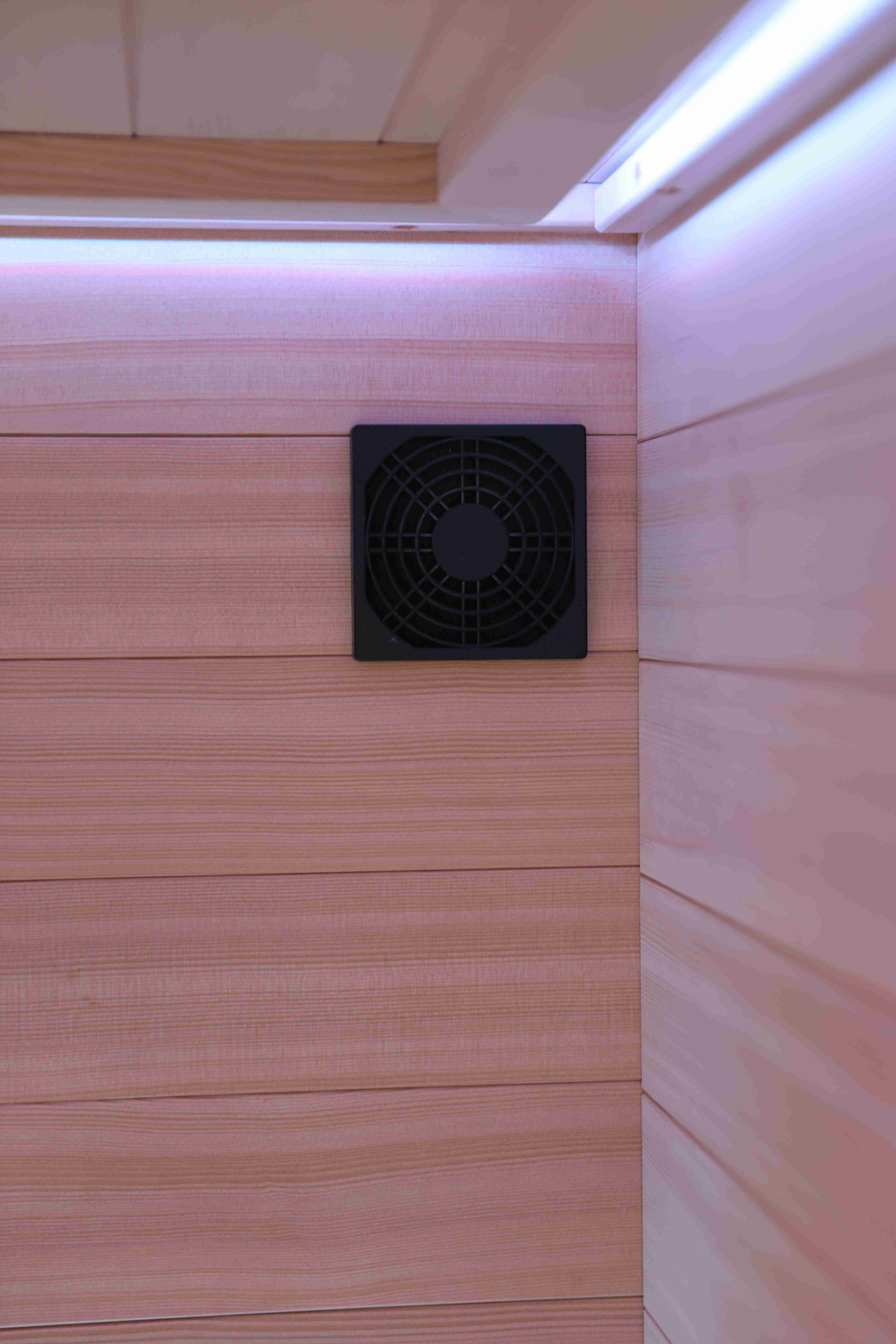 1person Infrared Red Sauna Home Sauna With Intelligent Touch Screen Audio supplier