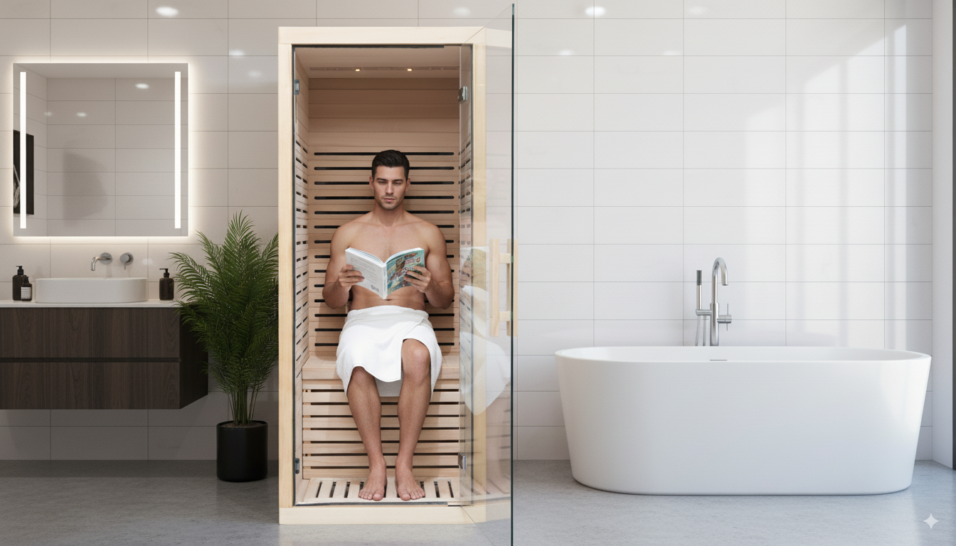 product odm oem red light therapy function carbon fiber far infrared heating panels far infrared sauna room-2